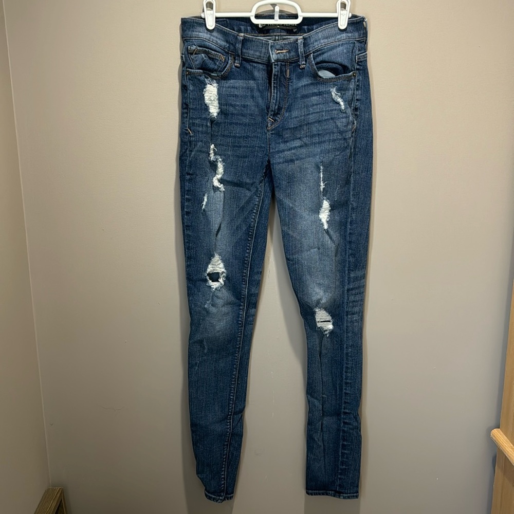 Express skinny Jean legging midrise 6L